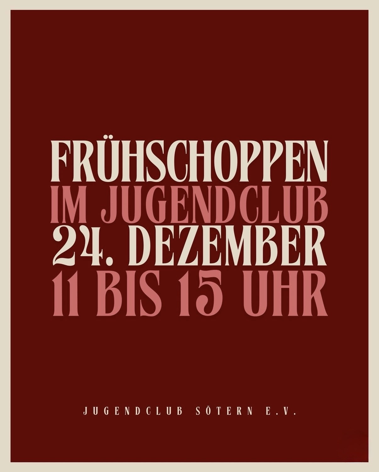Weihnachtsfrühschoppen